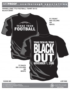 ttu-football-a T-shirts will benefit Habitat for Humanity and are on sale outside the Student Union Building